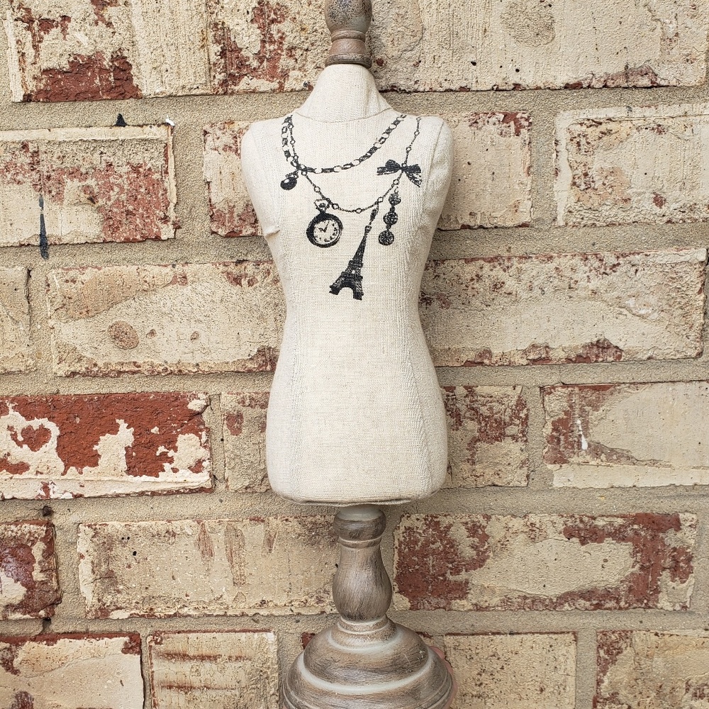 Miniature Mannequin Jewelry Holder Stand